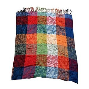 Pashmina Colorful Long Fringed Women’s Scarf Wrap Hijab